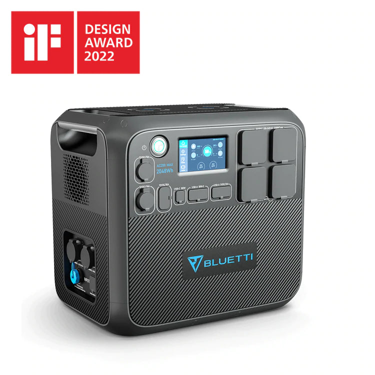 bluetti-ac200max-powerstation-2200w-4096wh-b230-3xpv350 image 2