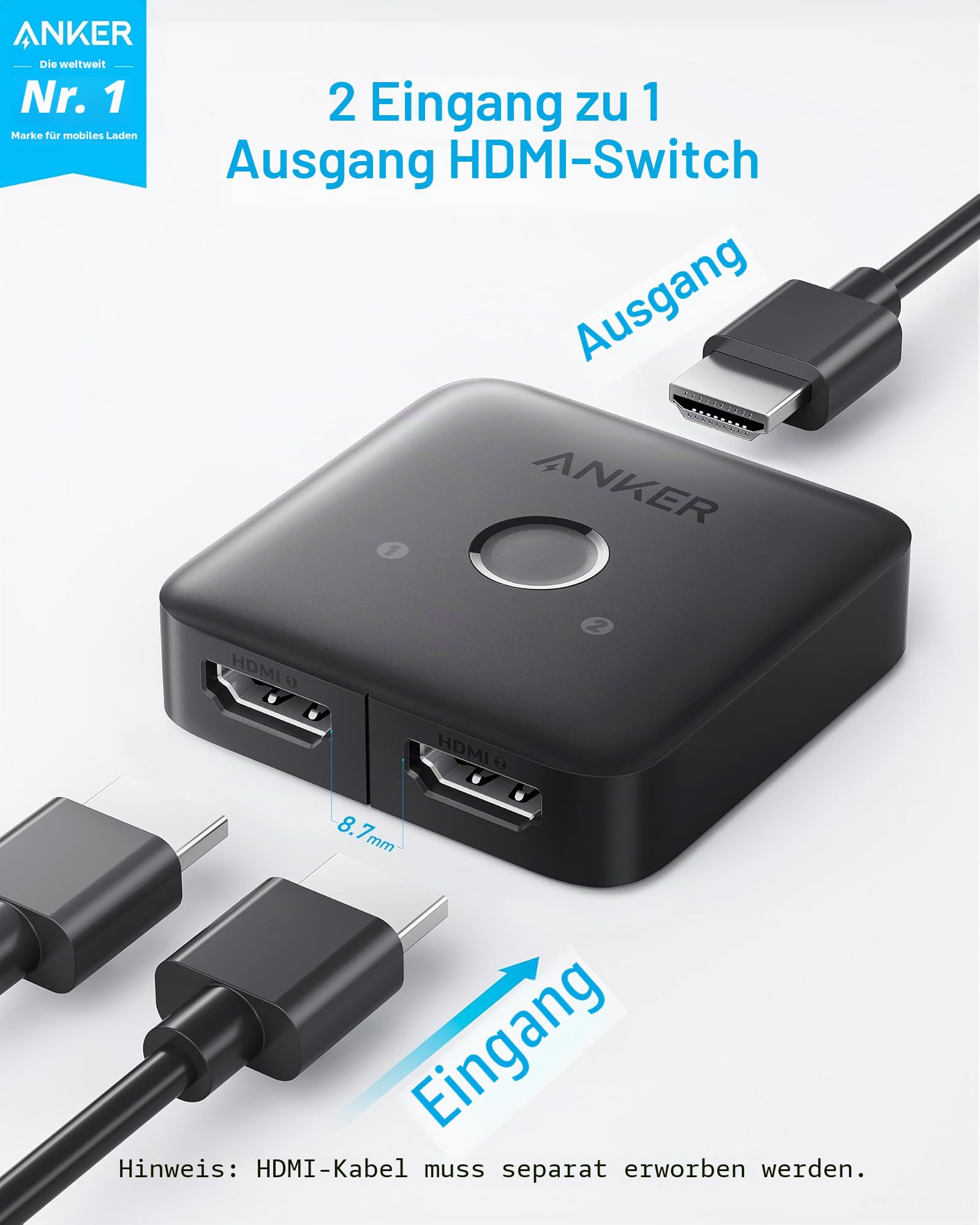 anker-hdmi-switch-2-in-1-4k-60hz-hdmi-umschalter-mit-hdr-und-3d image 2