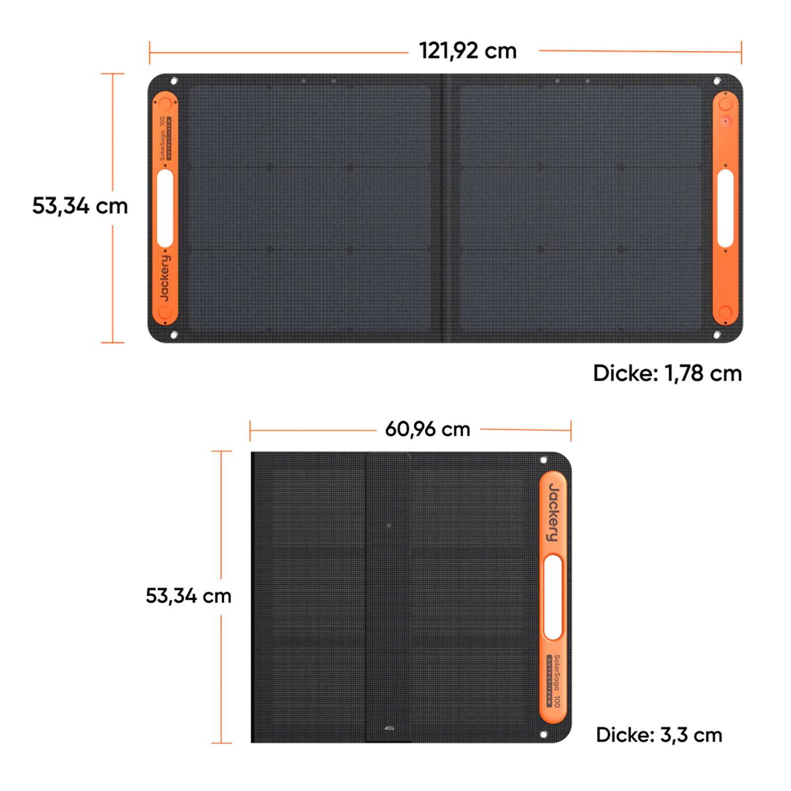 jackery-solarsaga-100w-solarpanel-faltbar-ip68-usb image 2
