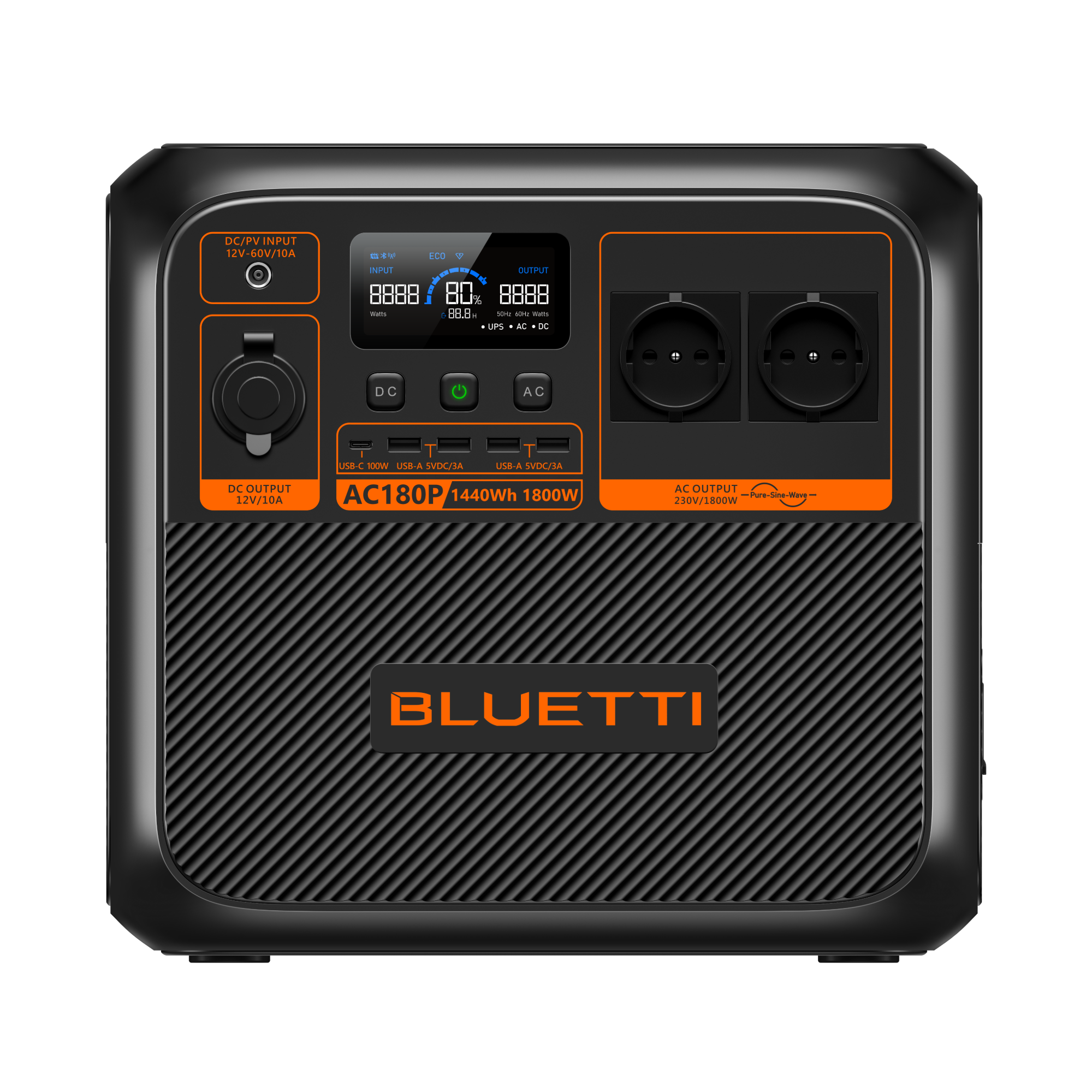 bluetti-ac180p-1800w-1440wh-powerstation-kompakte-notstrom image 1