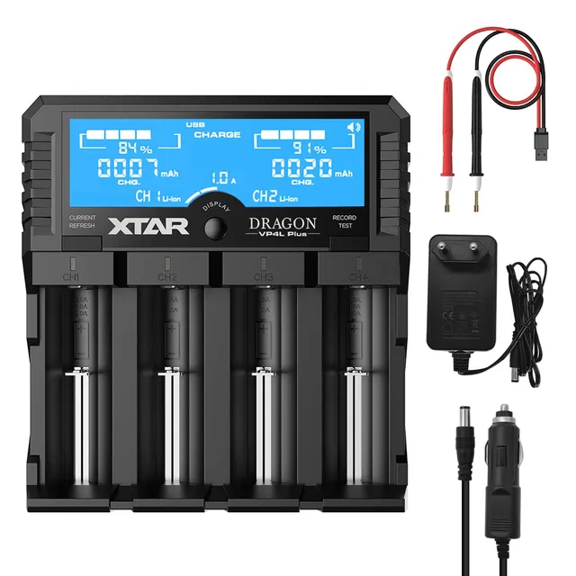 xtar-dragon-vp4l-plus-ladeger-t-4-schacht-mit-tester image 1