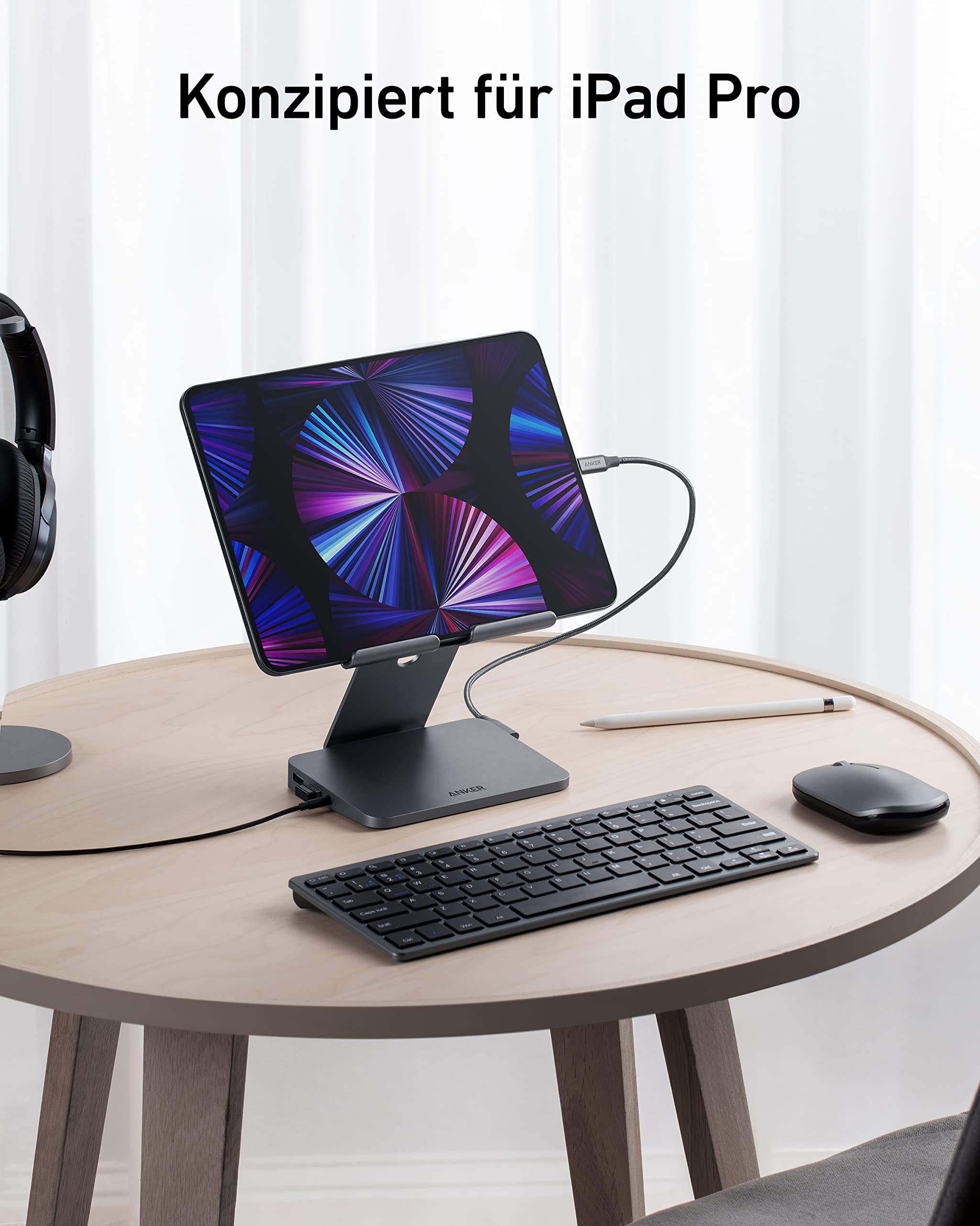 anker-551-8-in-1-usb-c-hub-mit-tablet-halterung image 2