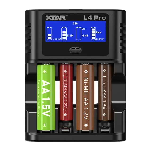 xtar-l4-pro-aa-aaa-ladeger-t-ni-mh-li-ionen-4-fach image 1