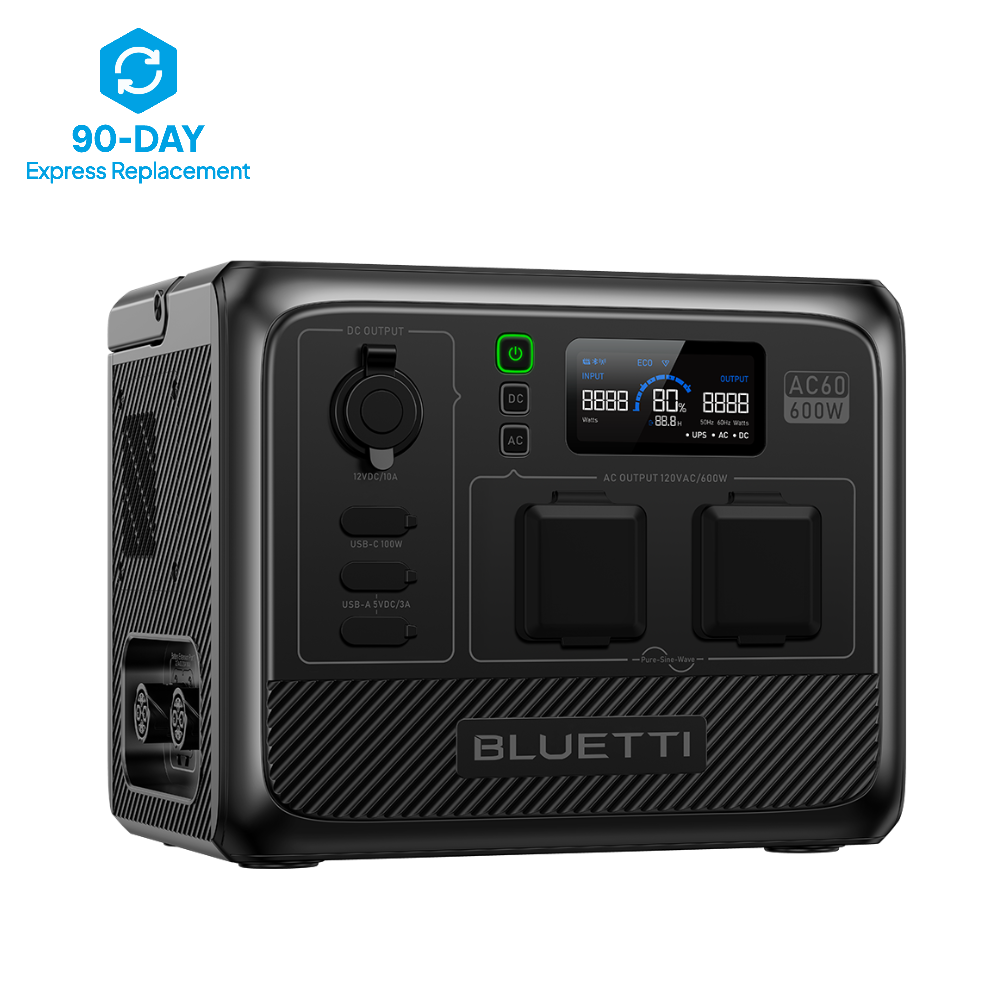 bluetti-ac-ac60-powerstation-600w-403wh-outdoor-solar image 2