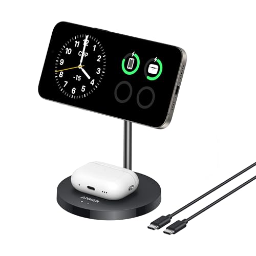 anker-maggo-2-in-1-ladestation-qi2-15w-schwarz image 8