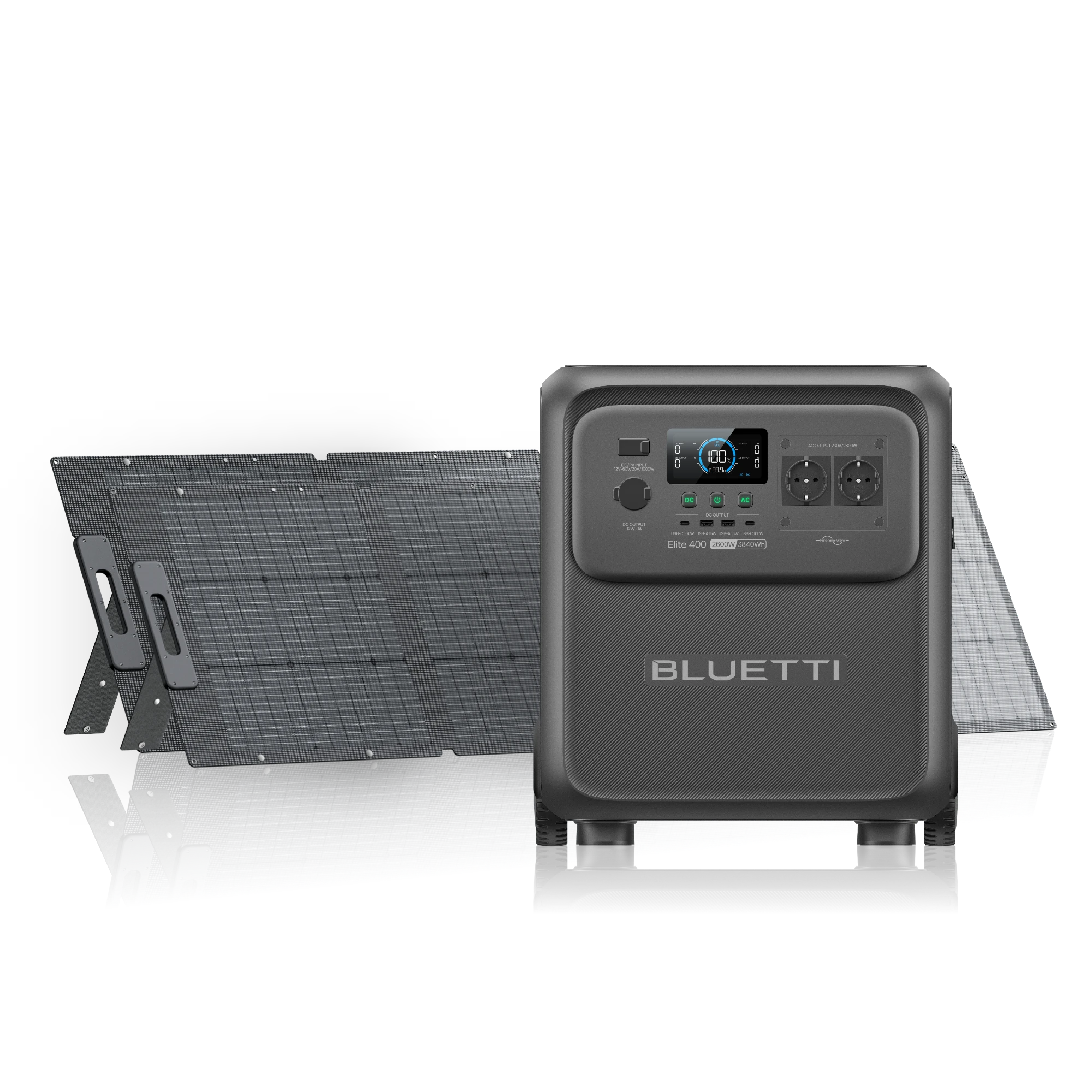 bluetti-elite-400-2x200w-solar-kit-3840wh-2600w image 1