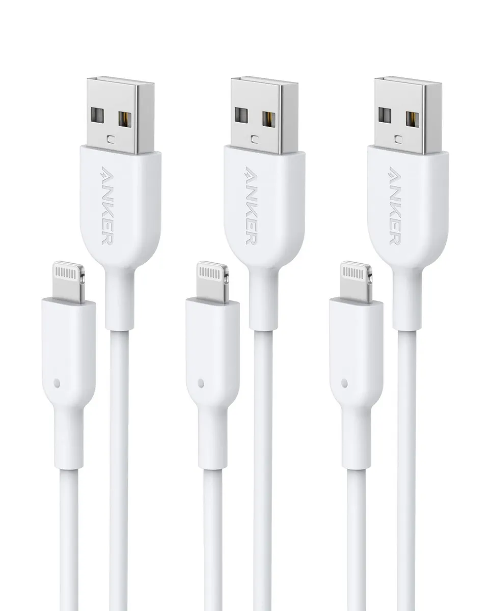 anker-powerline-ii-lightning-iphone-ladekabel-0-9m-wei image 1