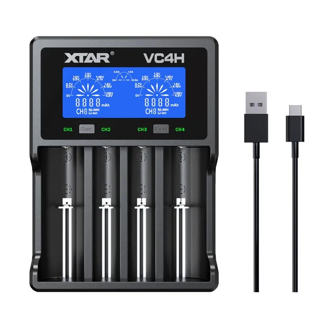 xtar-vc4h-ladeger-t-4-slot-18650-21700-mit-display image 1