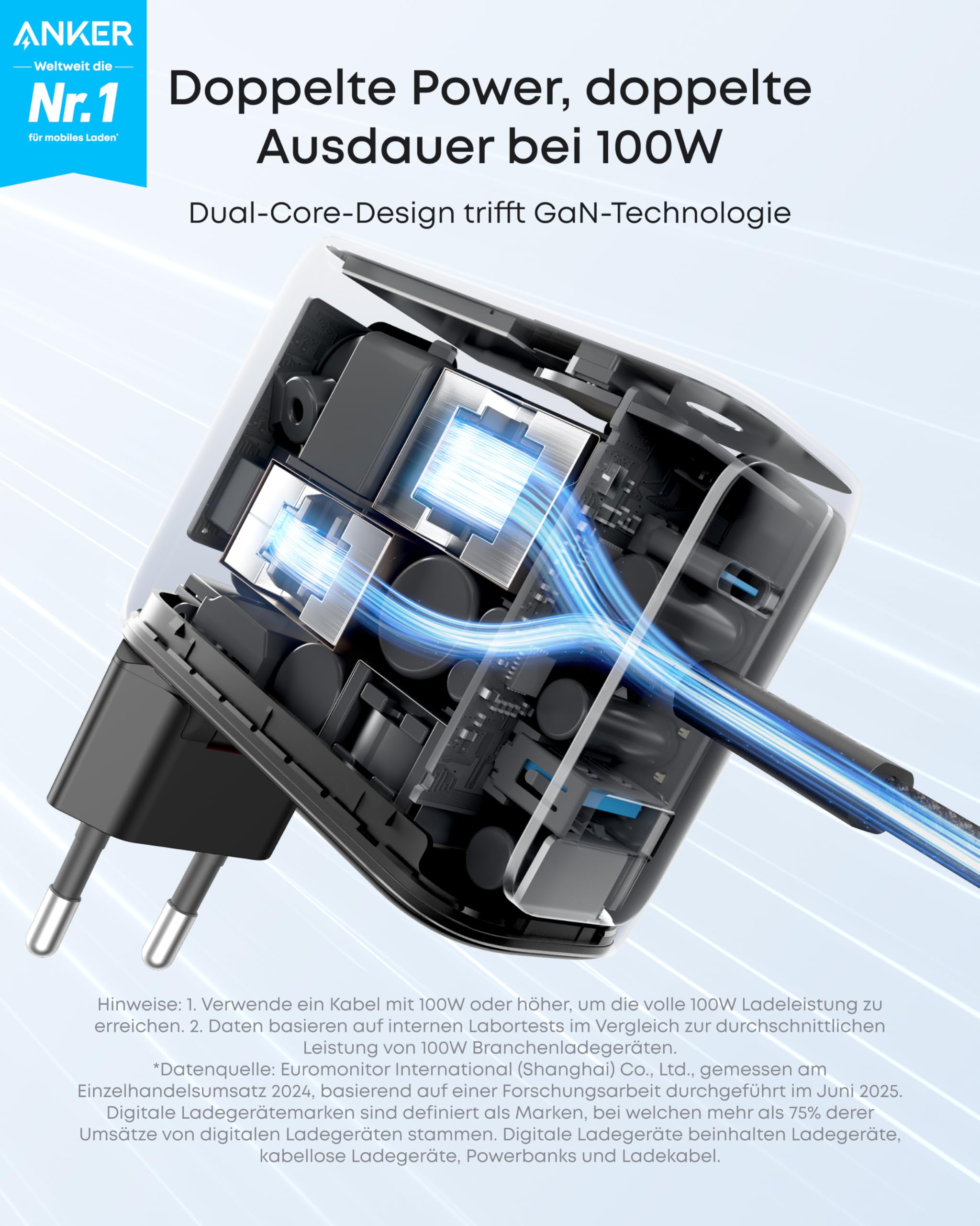 anker-chargers-usb-c-ladeger-t-100w-dunkelgrau-display image 2