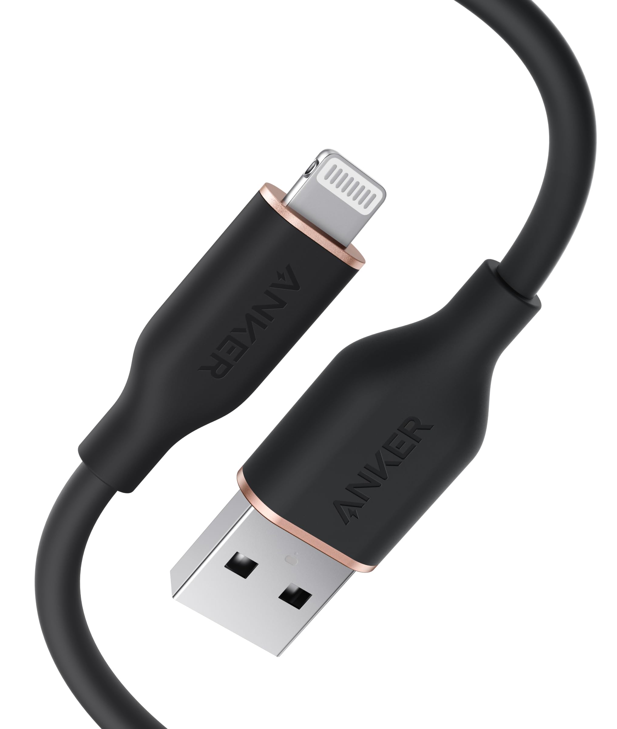 anker-flow-usb-a-lightning-kabel-0-9m-silikon-wei image 1