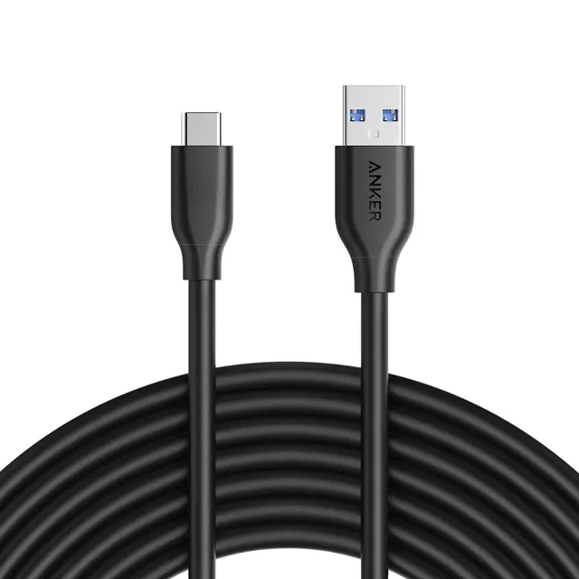 anker-powerline-usb-auf-usb-c-kabel-3-m-schwarz-15-w image 1