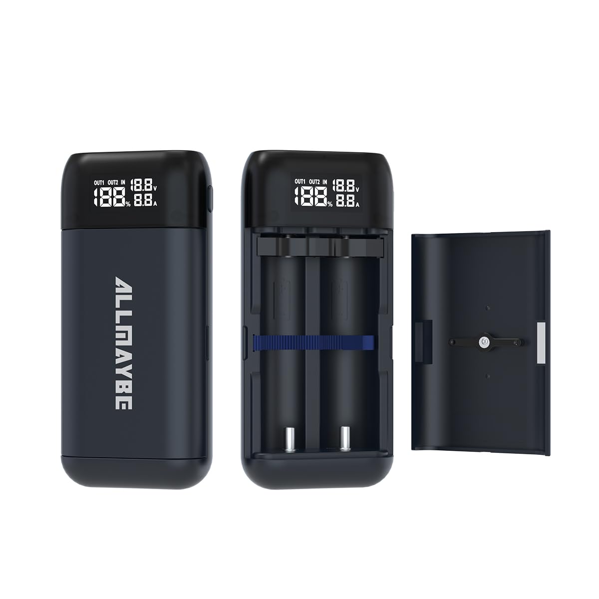 xtar-pb2s-akku-ladeger-t-powerbank-2-schacht-usb-c image 1