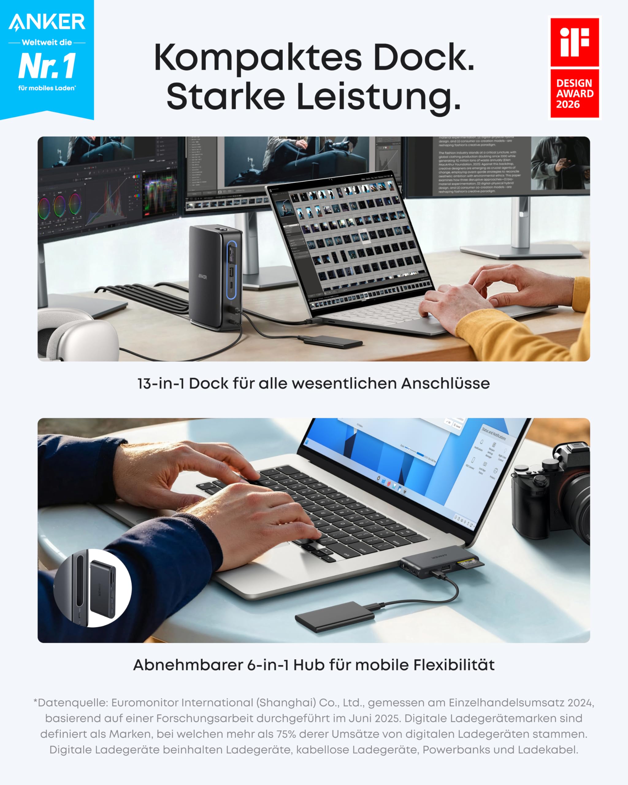 anker-nano-laptop-dock-13-in-1-usb-c-triple-display-100w image 2