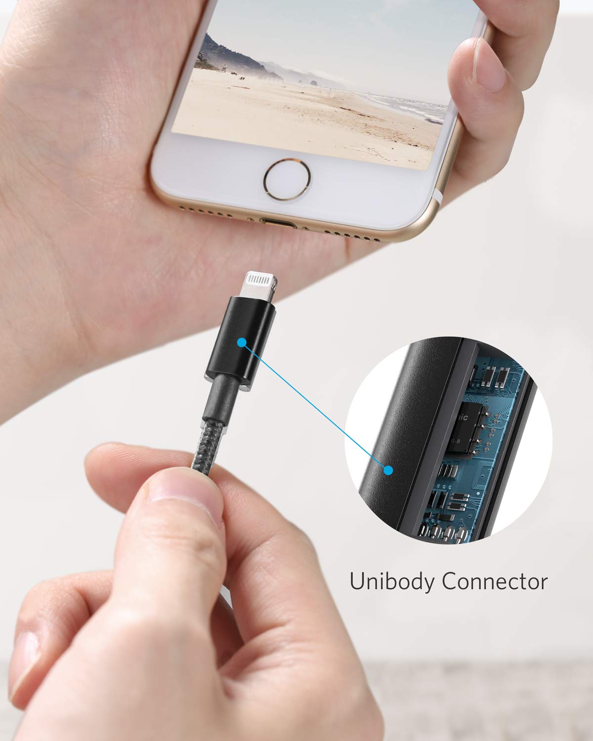 anker-331-iphone-ladekabel-1-8m-nylon-schwarz-lightning image 5