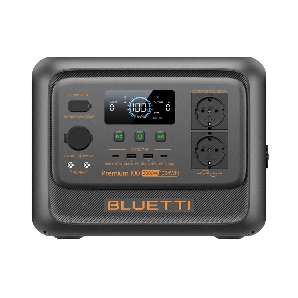 bluetti-premium-100-v2-powerstation-1024wh-2000w-11-3kg-usv image 1