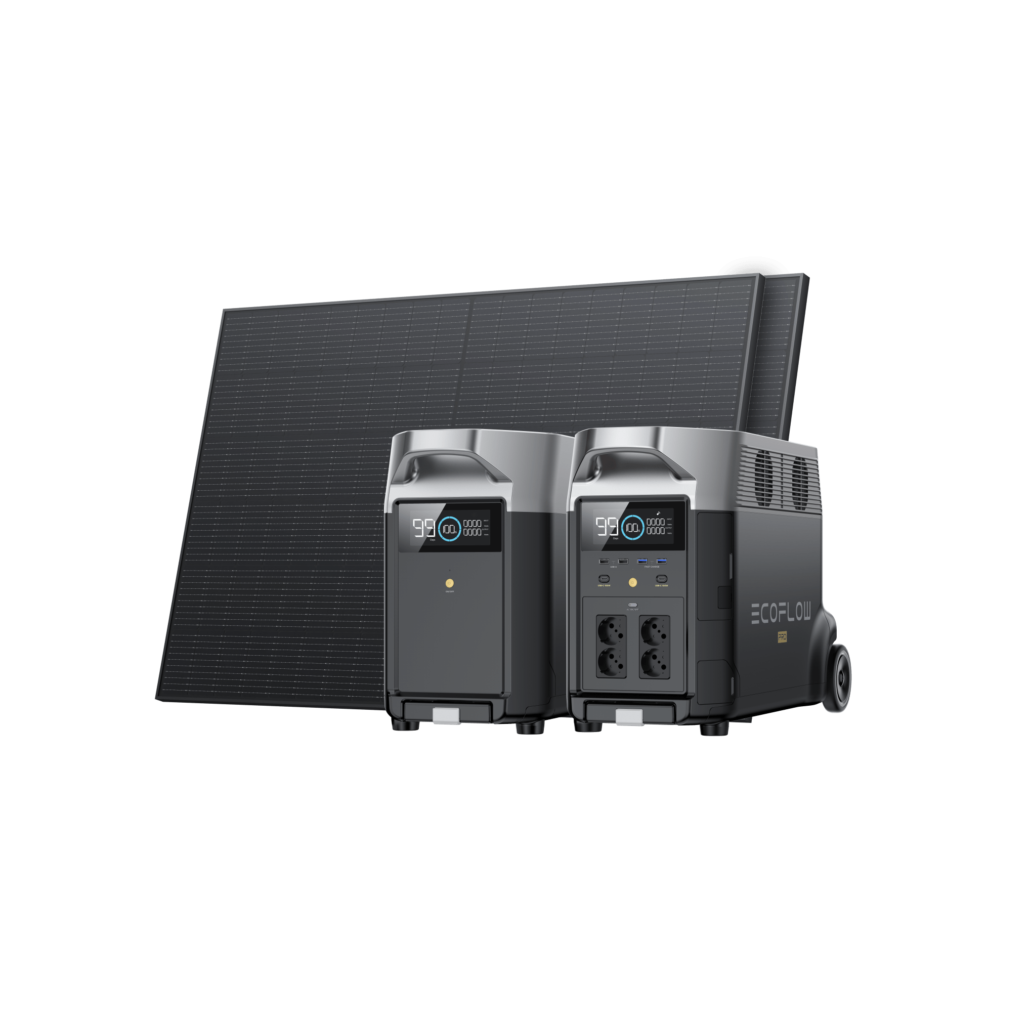 ecoflow-delta-pro-solargenerator-starrer-pv400w-2-4-panels-optional-zusatzakku image 3