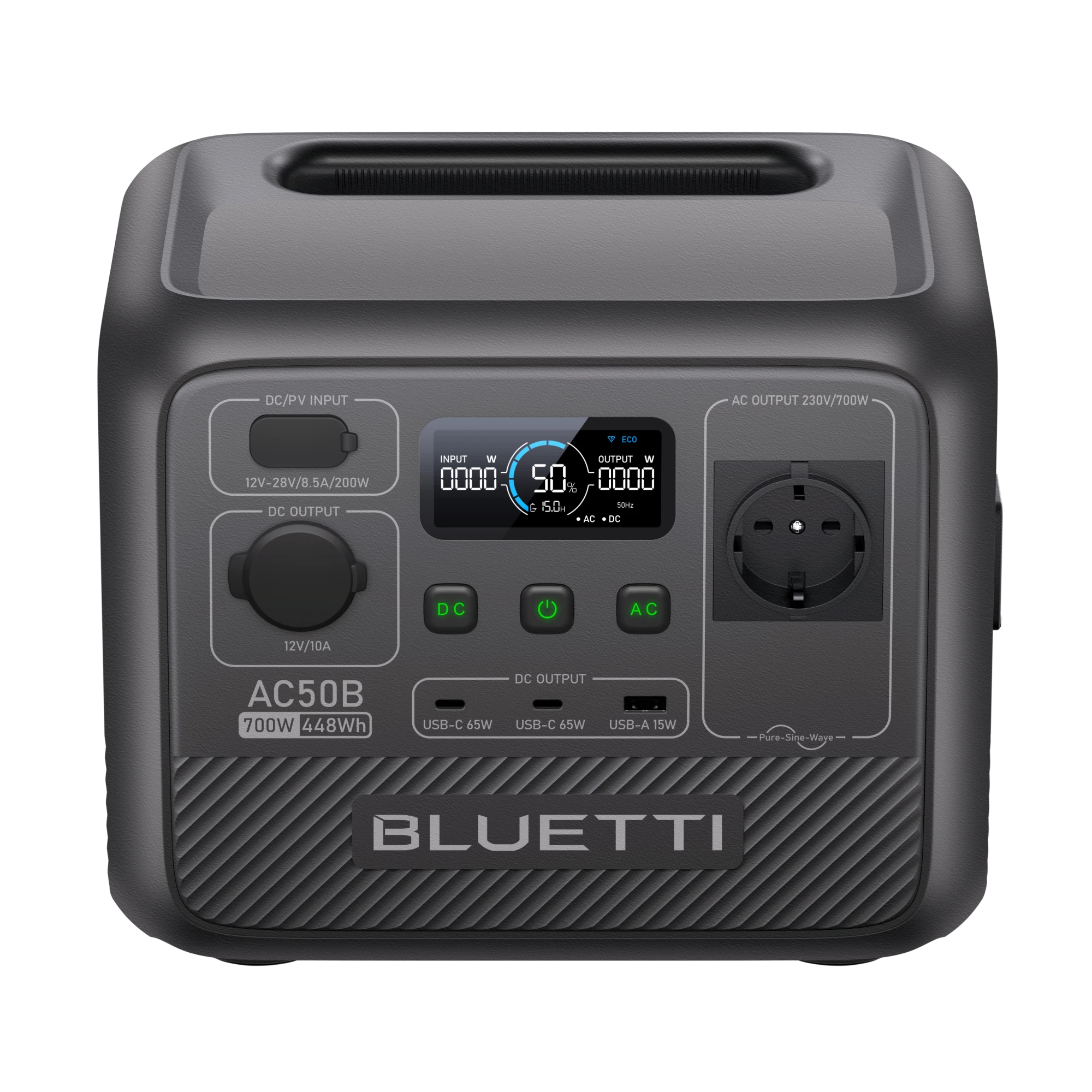 bluetti-ac50b-powerstation-700w-448wh-mit-pv60f-60w-solar-kit image 3