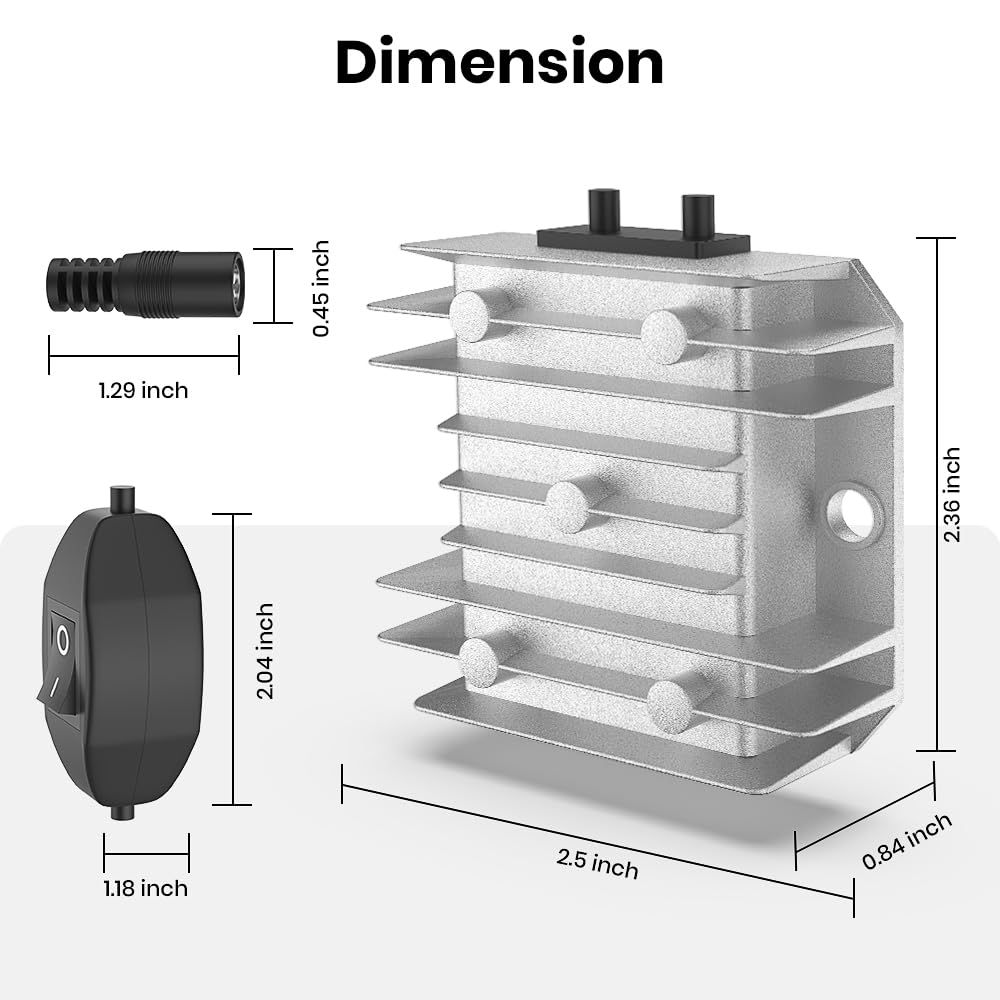 xtar-el13-o-step-up-konverter-12v-auf-24v-silber-starlink-mini image 3
