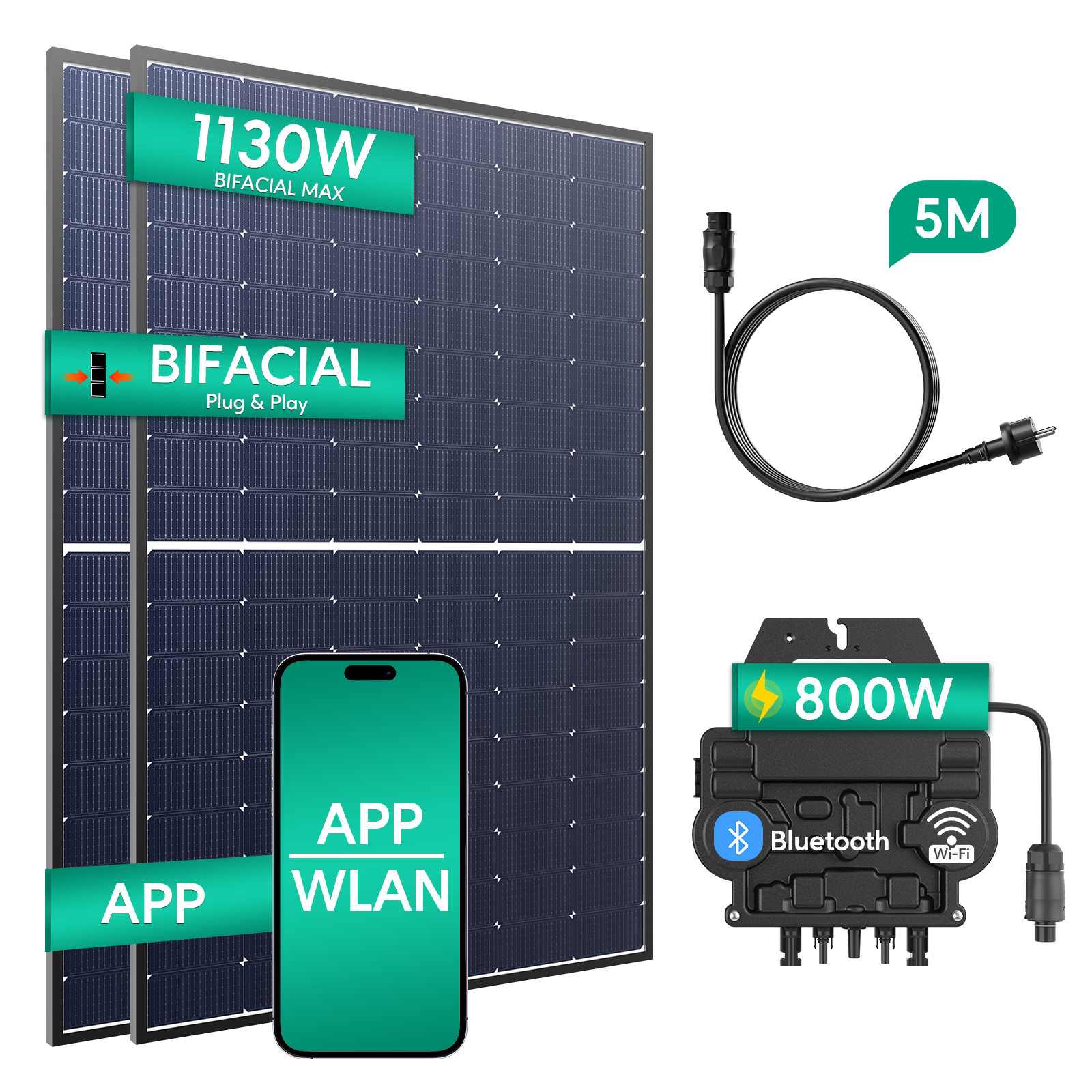 zendure-solarflow-balkonkraftwerk-ez1-m-840w-bifazial image 1
