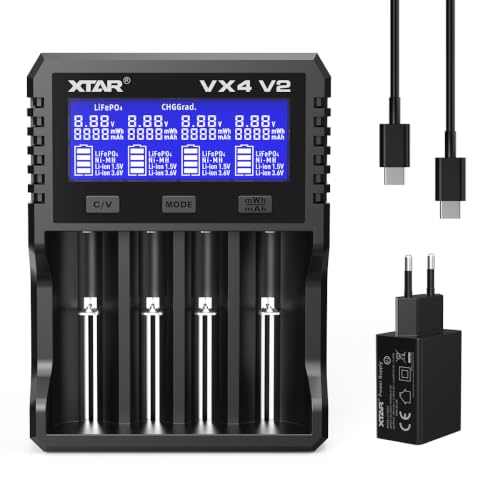 xtar-vx4-v2-mix-charger-akku-ladeger-t-4-schacht-tester image 8