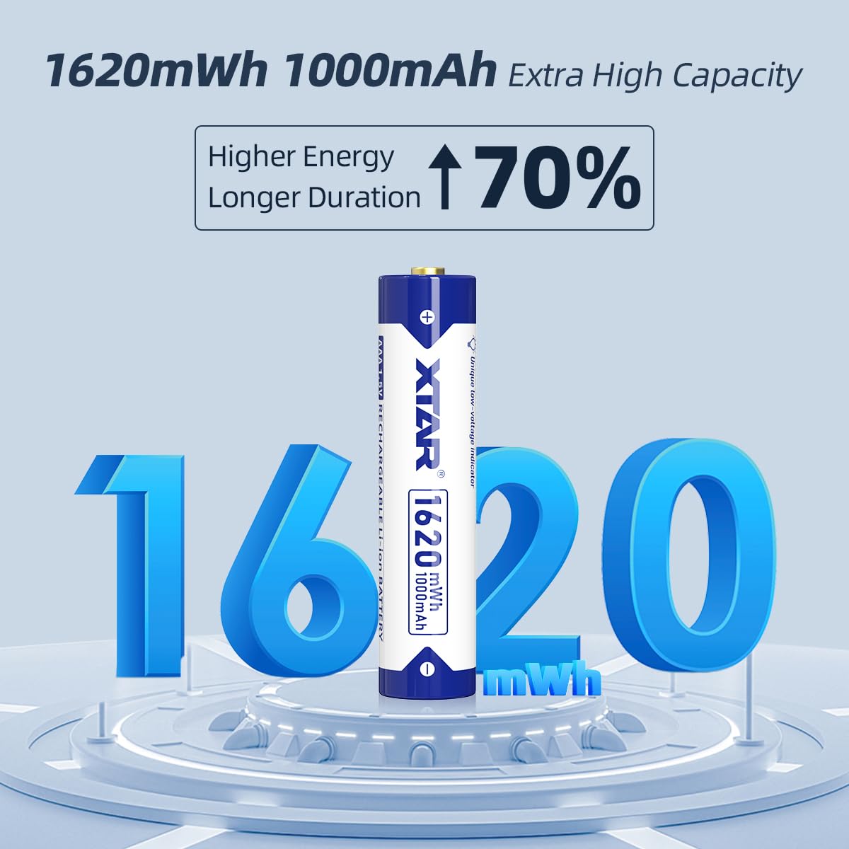 xtar-aaa-lithium-akkus-1-5v-8er-pack-1620mwh image 2