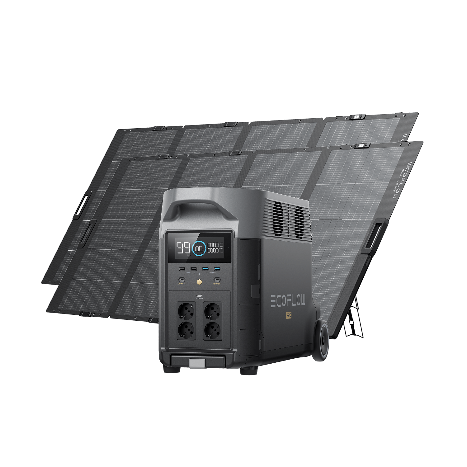 ecoflow-delta-pro-solargenerator-3600w-mit-400w-panel image 2