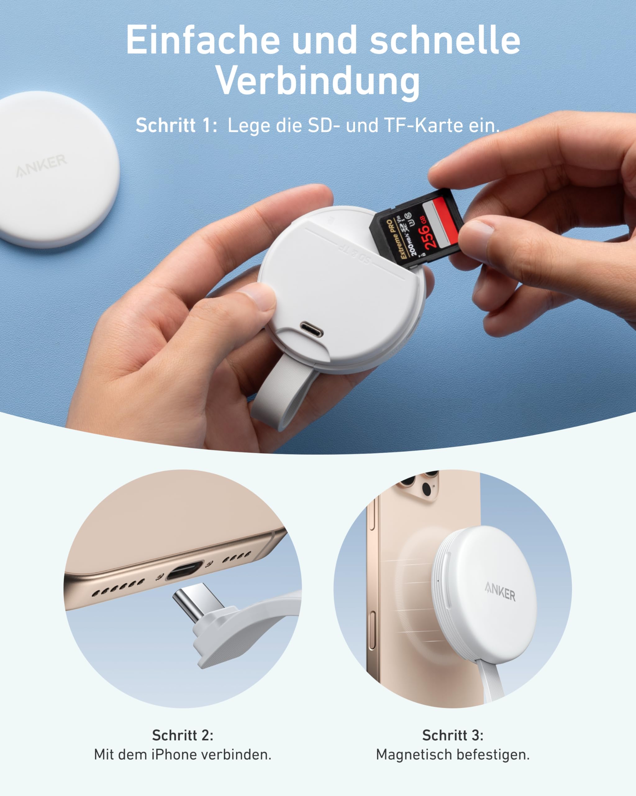 anker-maggo-usb-c-sd-kartenleser-magnetisch-312-mb-s image 5