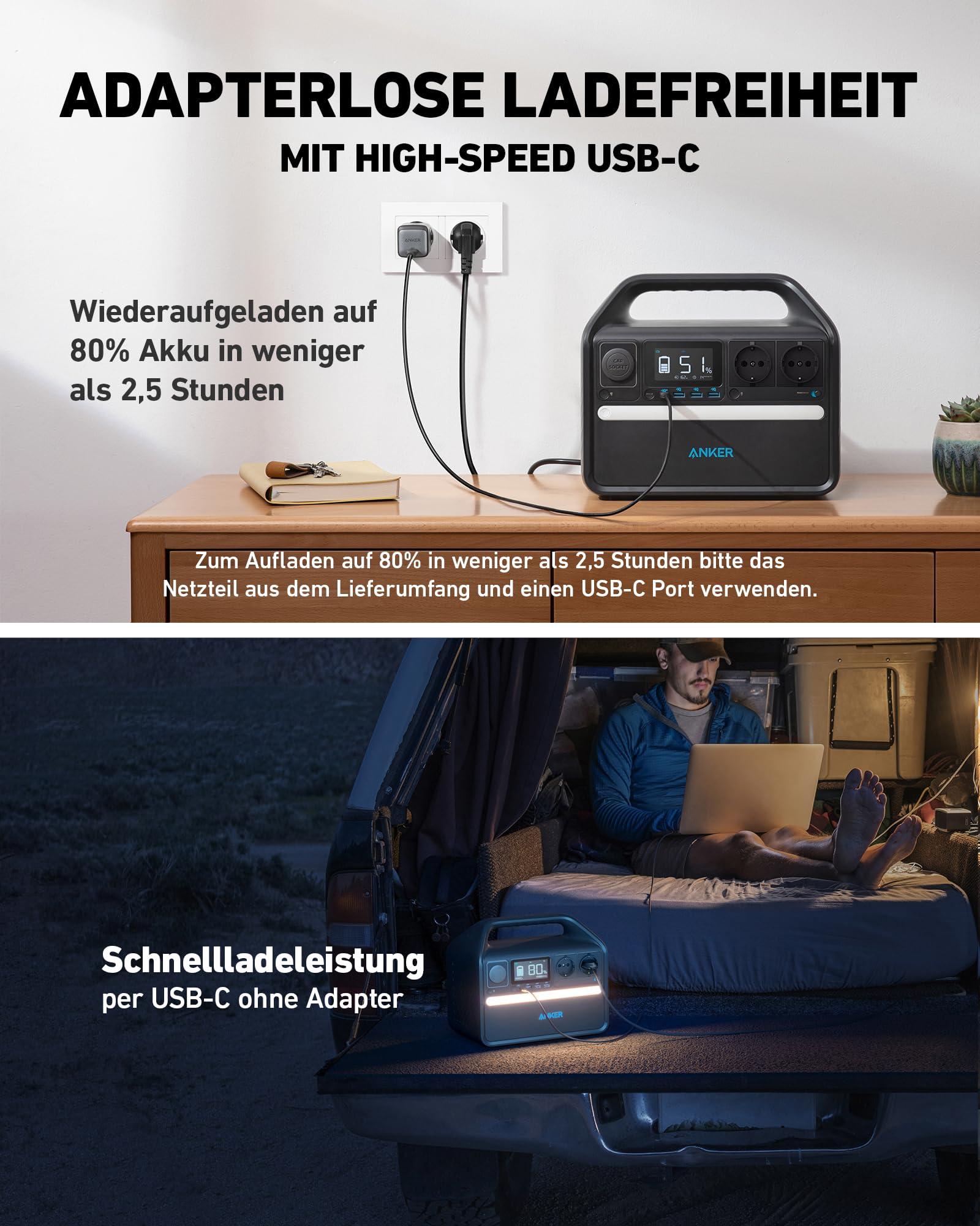 anker-535-powerstation-512wh-mit-100w-solarpanel-lifepo4-camping image 4