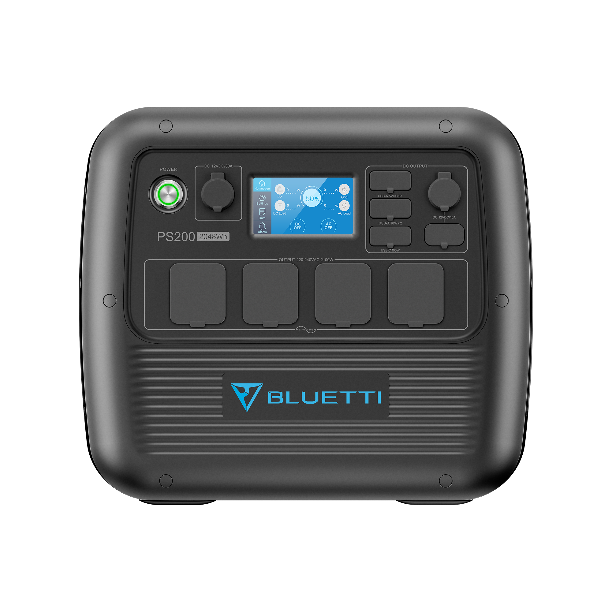bluetti-ps200-powerstation-2100w-2048wh-notstrom-speicher image 1