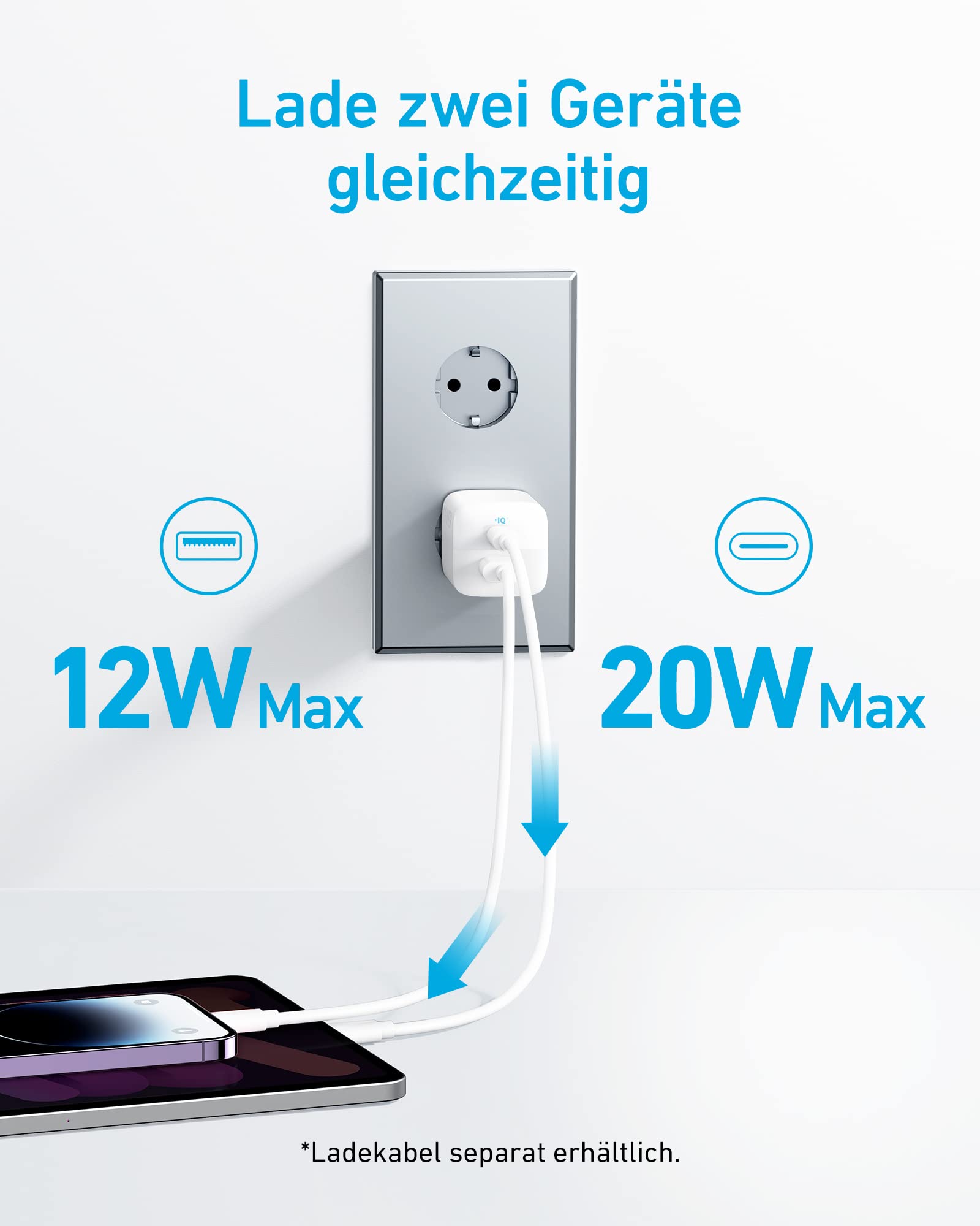 anker-323-usb-c-ladeger-t-33w-2-port-netzteil-iphone image 3