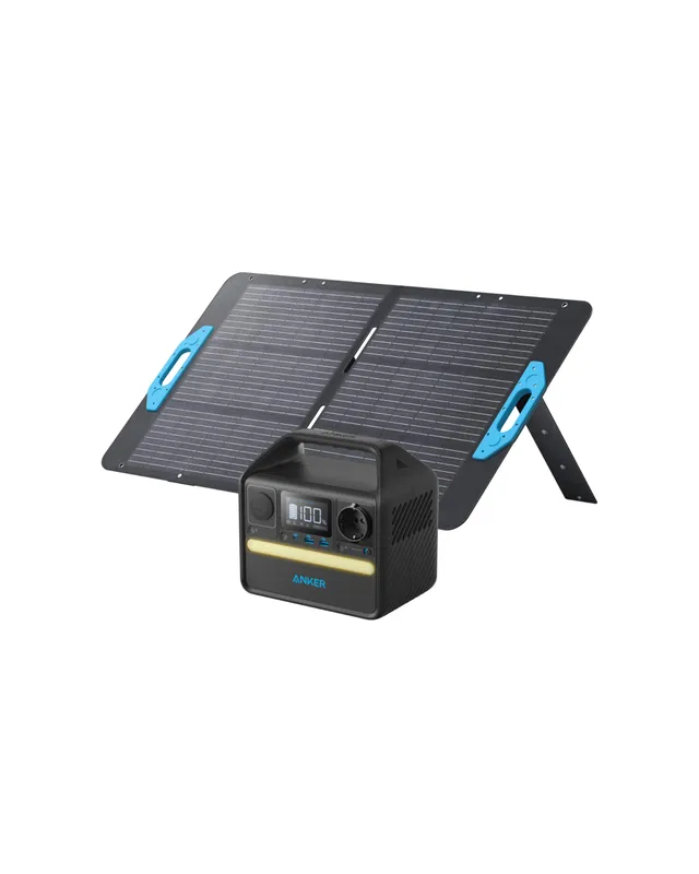 anker-521-powerstation-256wh-mit-100w-solarpanel-300w-set image 1