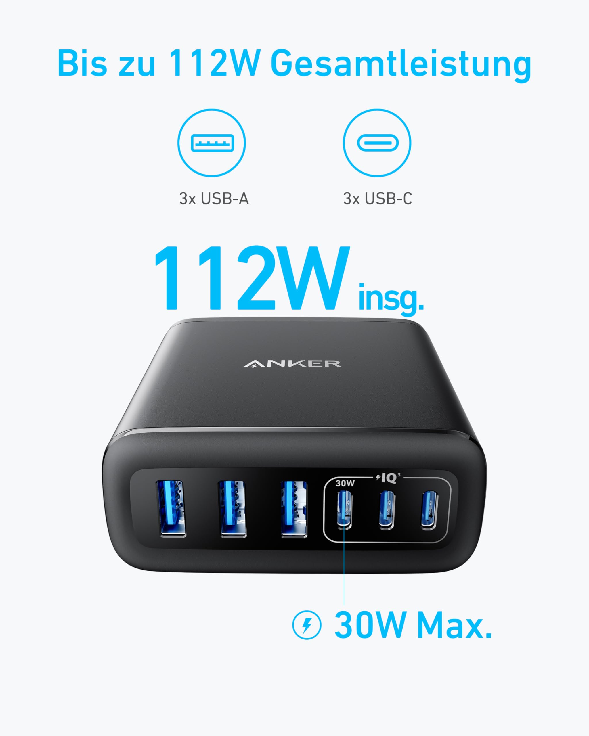 anker-chargers-112w-6-port-usb-c-ladeger-t-schwarz image 4