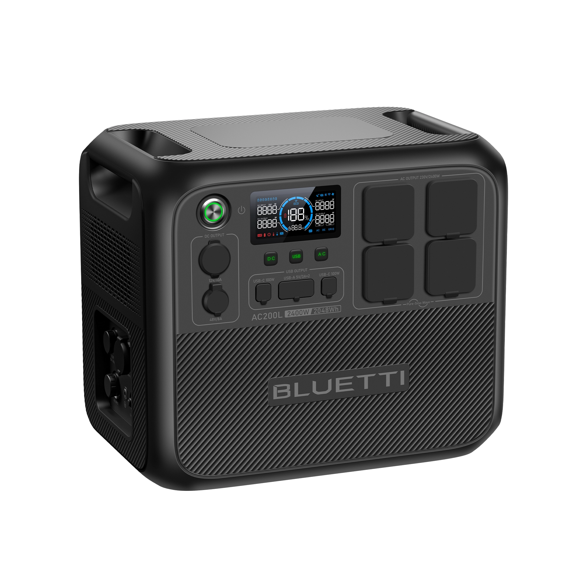 bluetti-ac200l-powerstation-2400w-2048wh-lifepo4-notstrom image 8