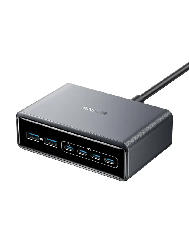 anker-prime-200w-6-port-gan-ladestation-usb-c-desktop image 1