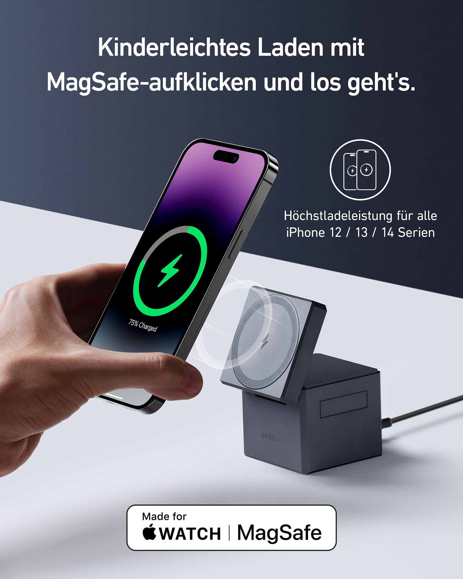 anker-3-in-1-cube-magsafe-ladestation-15w-mit-30w-netzteil image 2