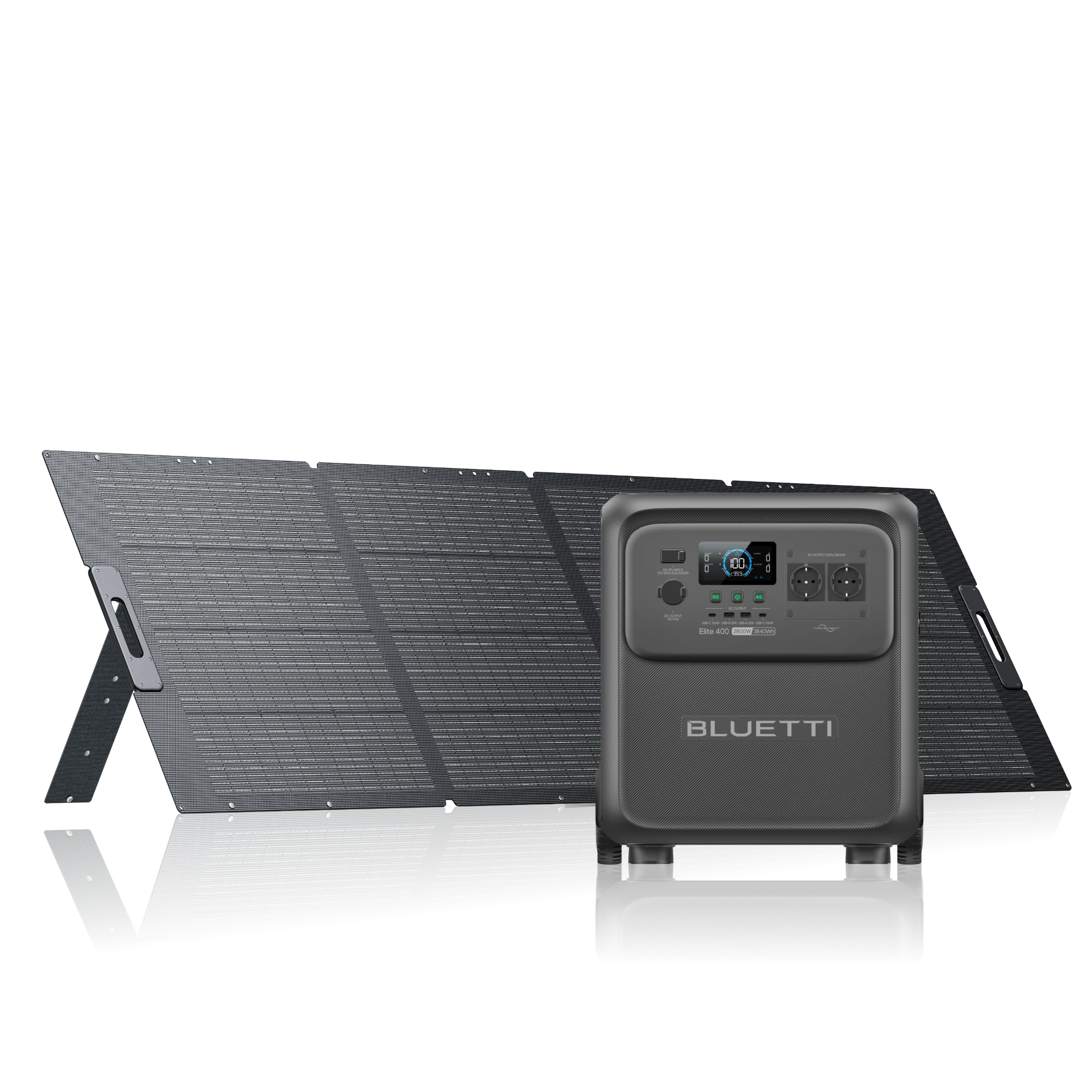 bluetti-elite-400-powerstation-3840wh-mit-350w-solarmodul image 1