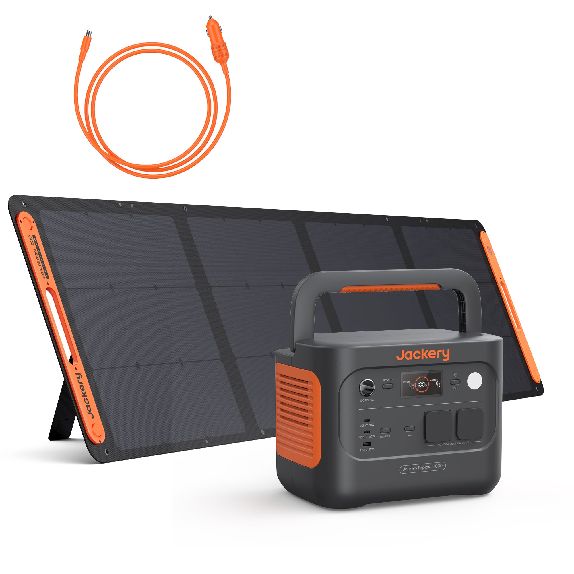 jackery-explorer-1000-v2-powerstation-mit-auto-ladekabel-1070wh image 7