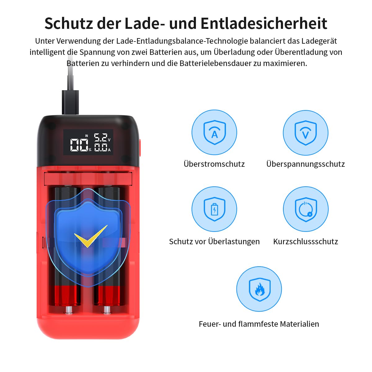 xtar-pb2sl-akku-ladeger-t-18650-21700-rot-powerbank image 6