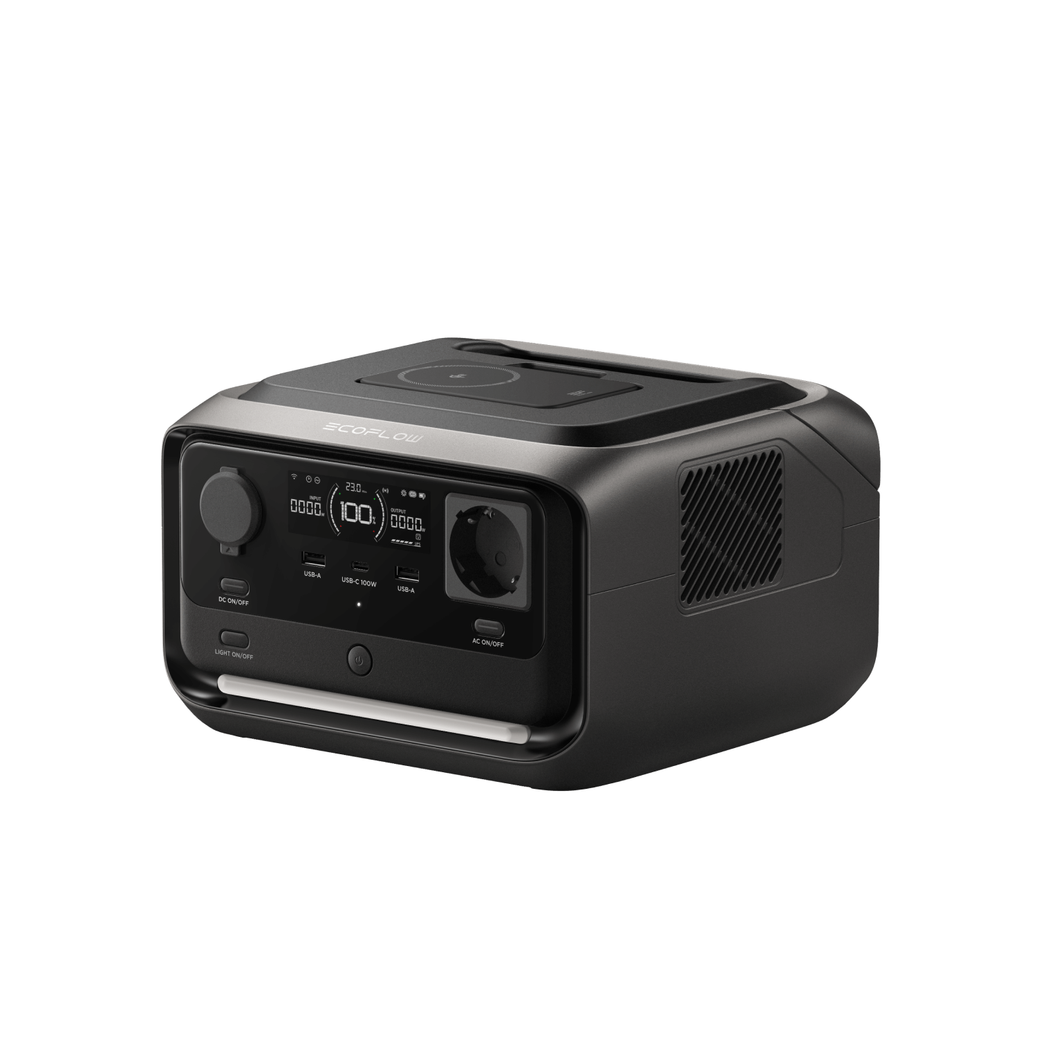 ecoflow-river-3-max-plus-wireless-powerstation-286wh-600w image 1