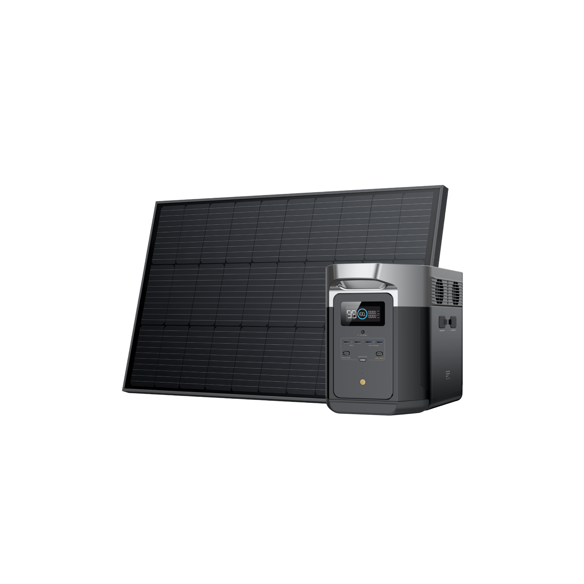 ecoflow-delta-max-2000-solargenerator-mit-100w-panel image 1