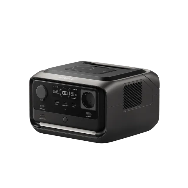 ecoflow-river-3-max-plus-wireless-powerstation-286wh-600w image 1