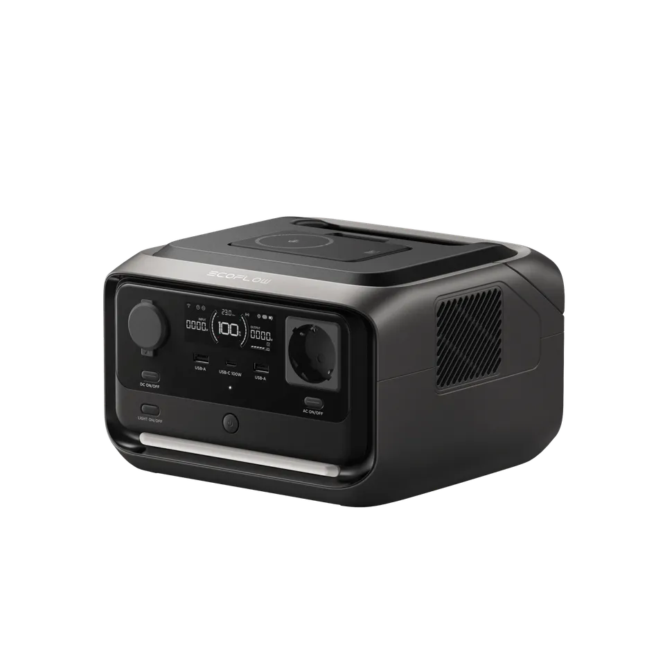 ecoflow-river-3-max-plus-wireless-powerstation-286wh-600w image 1