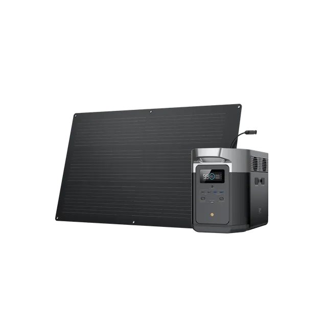 ecoflow-delta-max-1600-solargenerator-mit-flexiblem-pv100w-solarpanel image 1