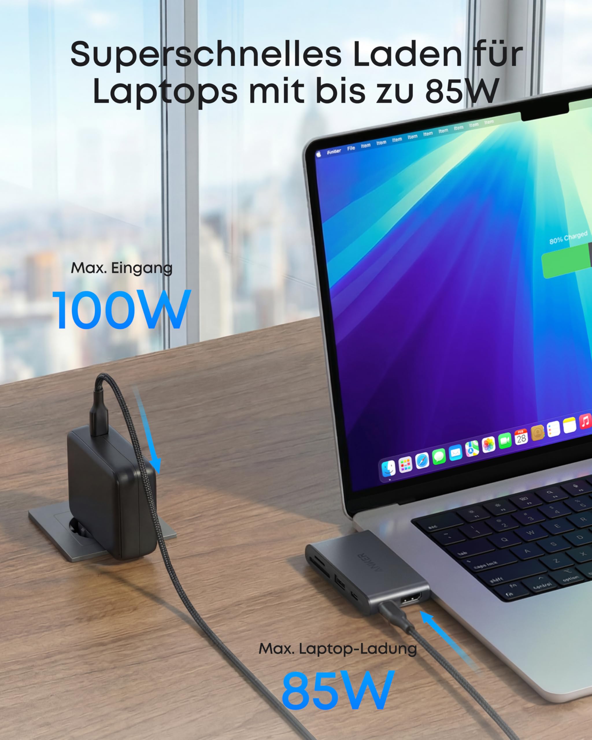anker-nano-hub-6-in-1-usb-c-adapter-85w-pd-hdmi-4k image 4