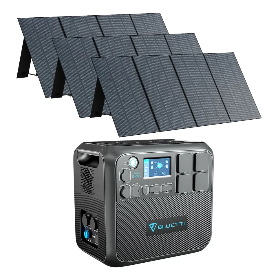 bluetti-ac200max-powerstation-2048wh-2200w-3xpv350-solar image 1