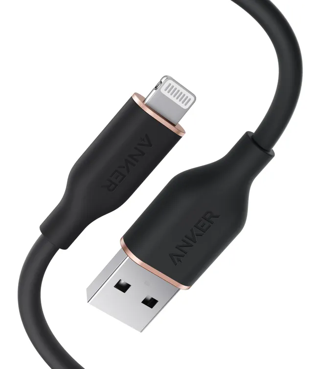 anker-flow-usb-a-lightning-kabel-0-9m-silikon-wei image 1