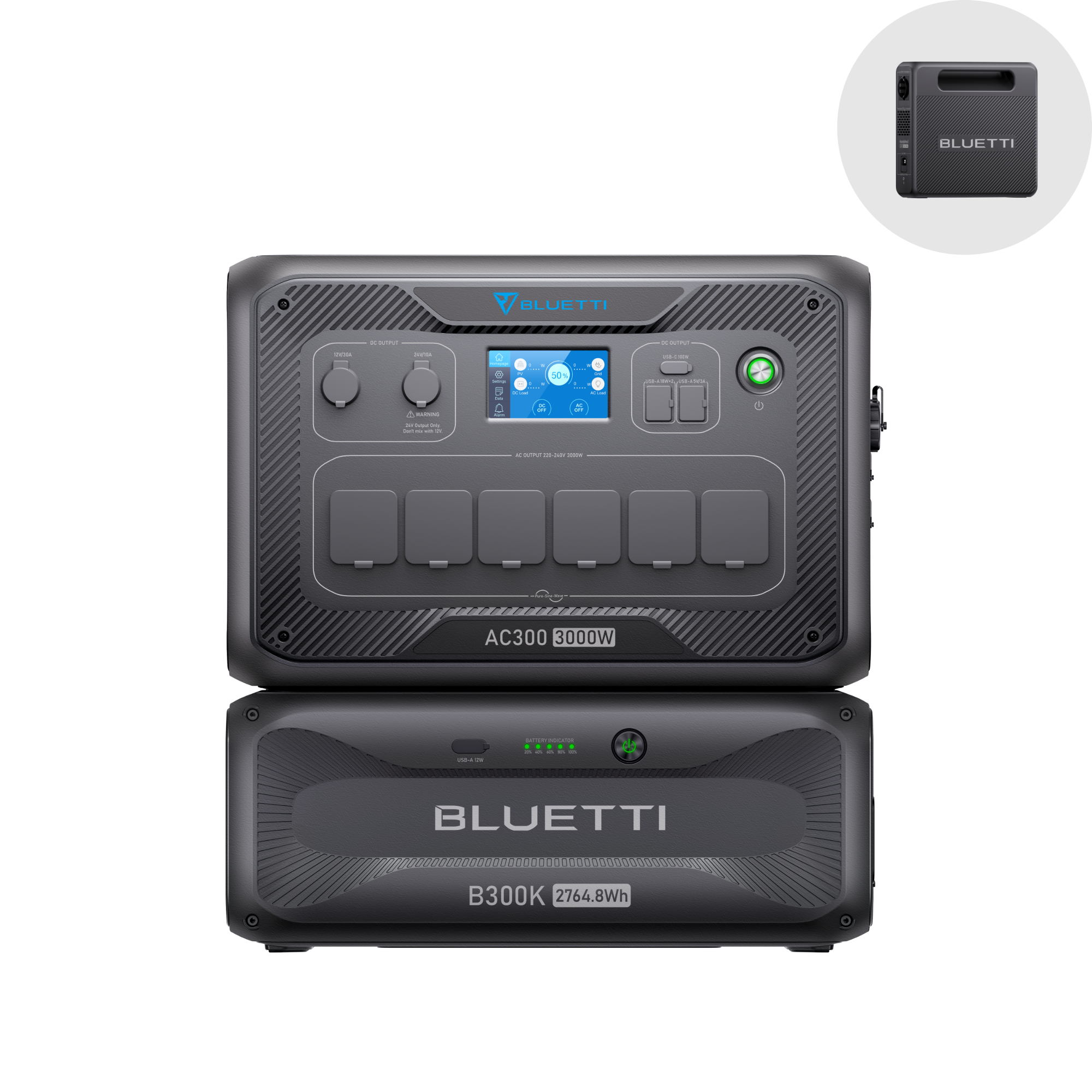 bluetti-ac300-b300k-heimspeicher-3000w-2764wh-lifepo4 image 1