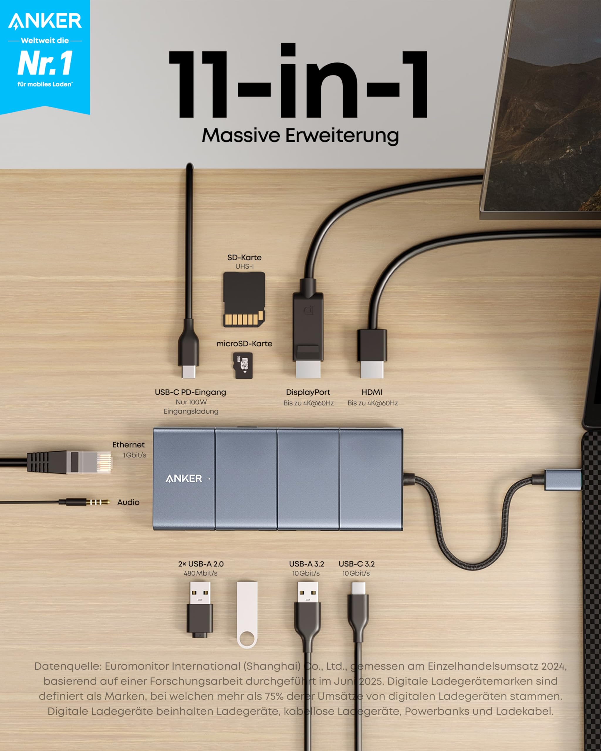 anker-565-11-in-1-usb-c-hub-dockingstation-4k-hdmi image 2