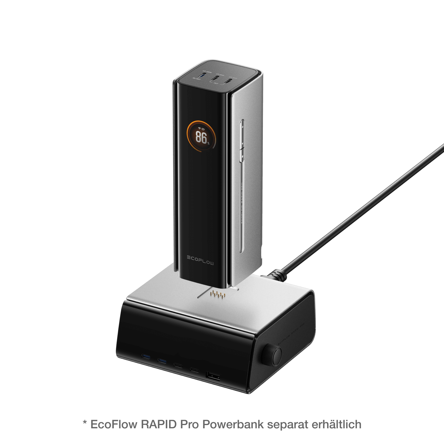 ecoflow-rapid-pro-desktop-ladeger-t-320-w-gan-5-ports image 4