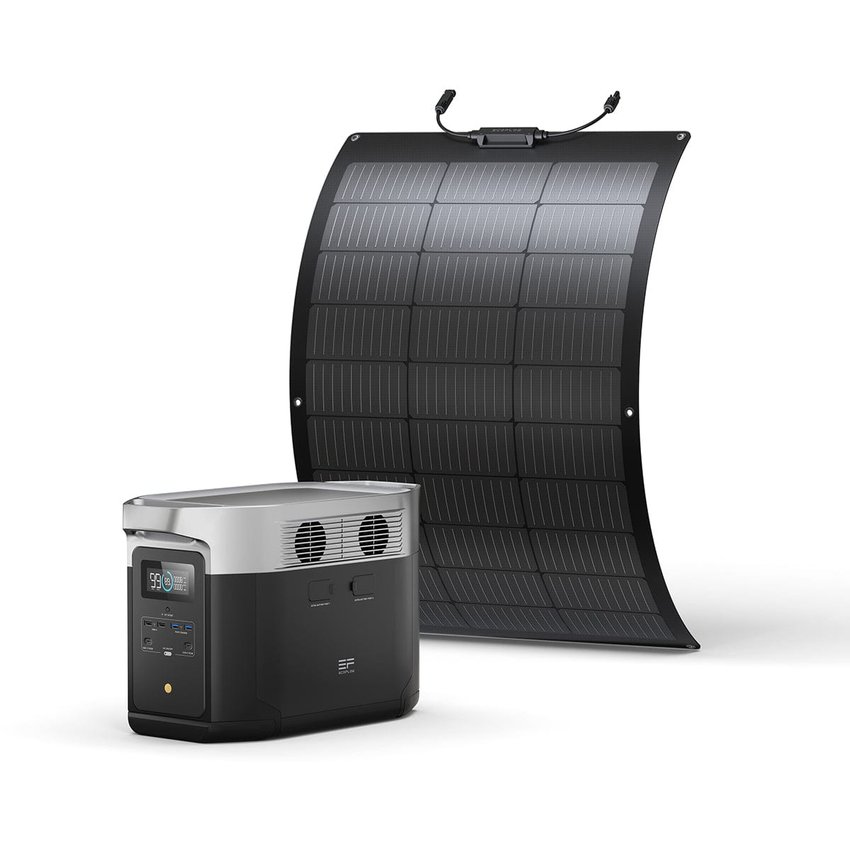 ecoflow-delta-max-1600-solargenerator-mit-flexiblem-pv100w-solarpanel image 2